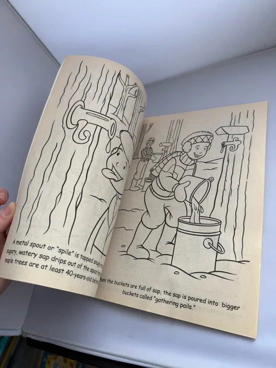 Set of 3 Nature/Farming Childrens Coloring Books- Sugarhouse Veggies Agriculture - Picture 10 of 10